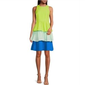 LDT Bailey Color Block‎ Dress - Size 0